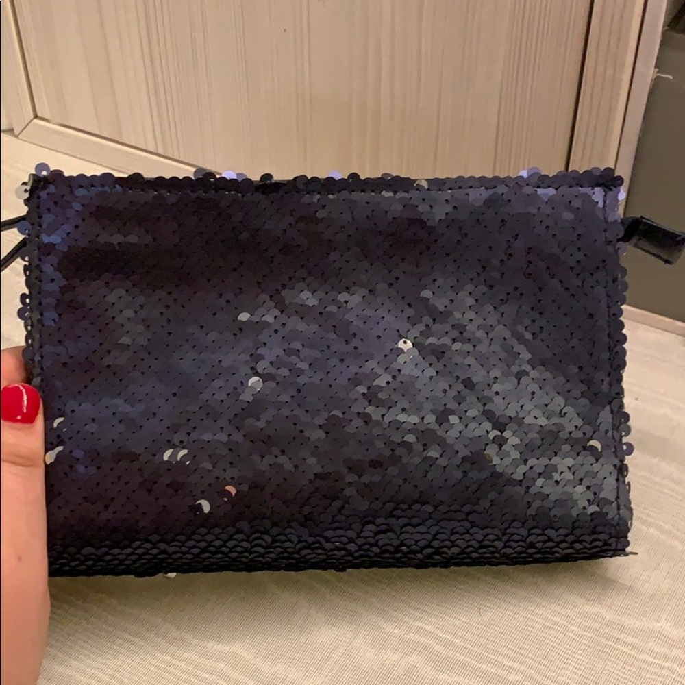 FREE WITH $40 BUNDLE Reversible Sequin Clutch/Makeup Bag